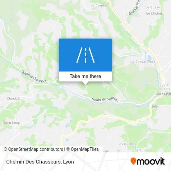 Chemin Des Chasseurs map