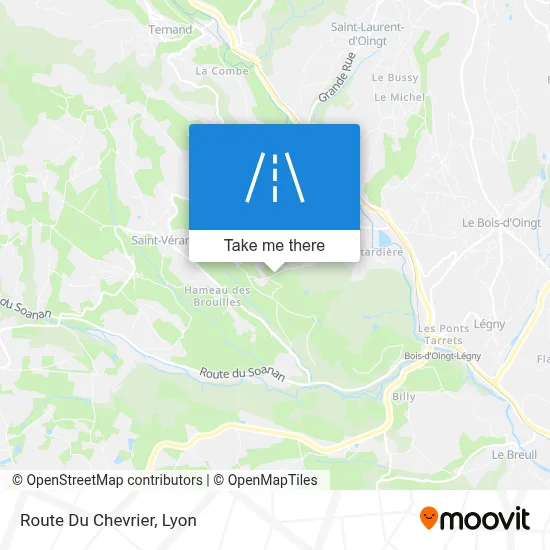 Route Du Chevrier map