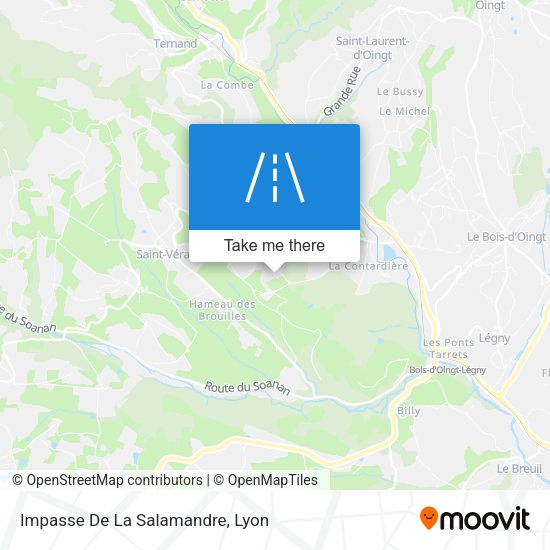 Impasse De La Salamandre map