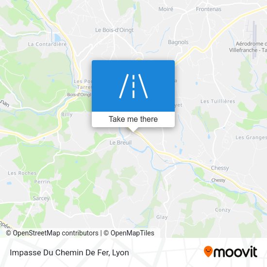 Impasse Du Chemin De Fer map