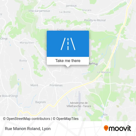 Rue Manon Roland map