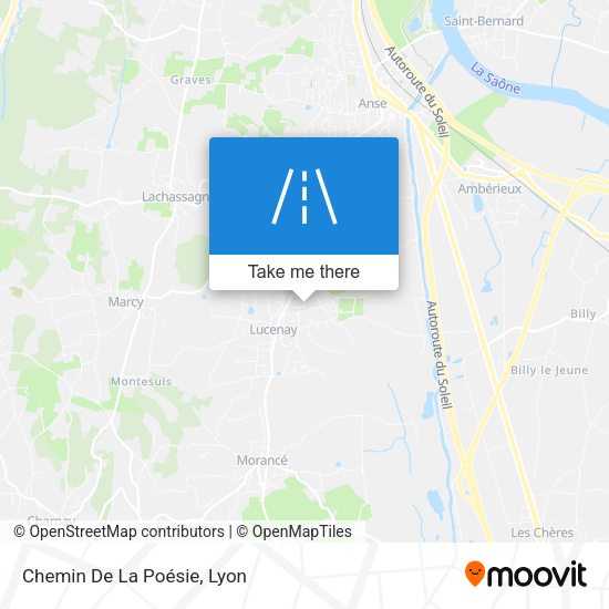 Chemin De La Poésie map