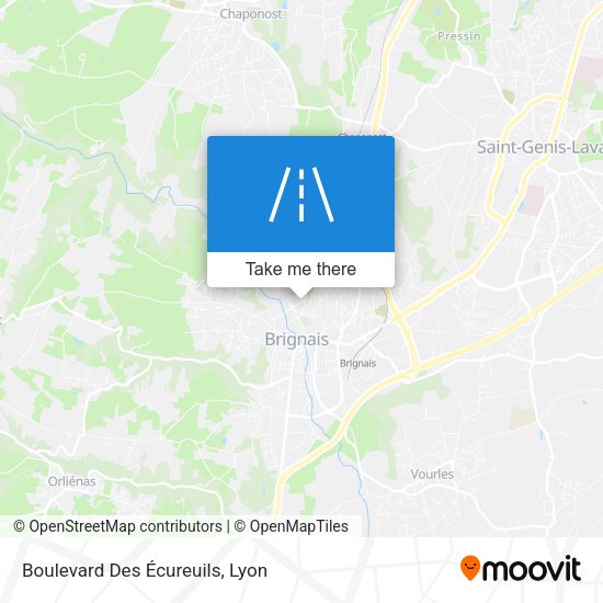 Boulevard Des Écureuils map