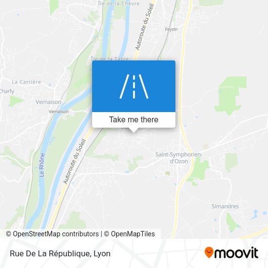 Rue De La République map