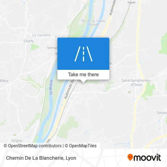 Chemin De La Blancherie map
