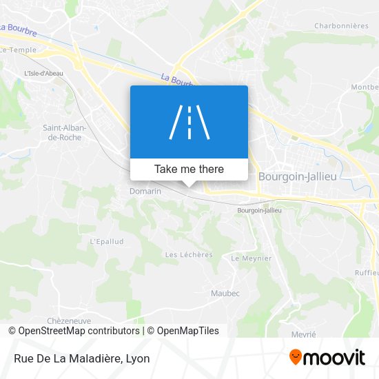 Rue De La Maladière map