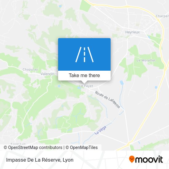 Impasse De La Réserve map