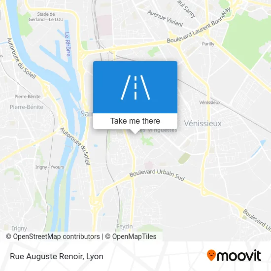 Rue Auguste Renoir map