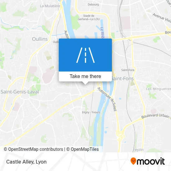 Allée Du Château map