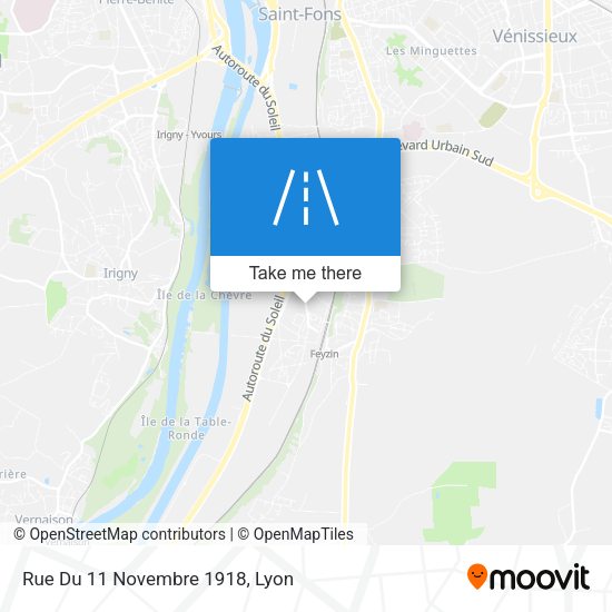 Rue Du 11 Novembre 1918 map