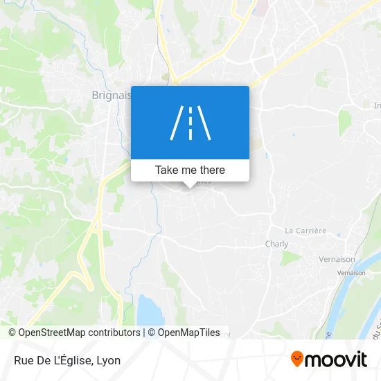 Rue De L'Église map