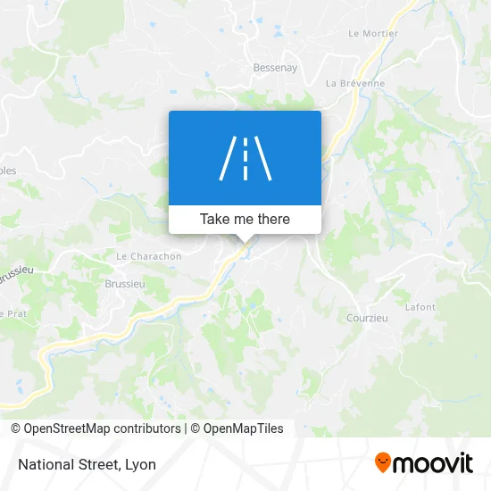 Rue Nationale map