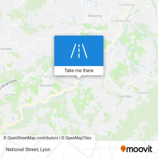 Rue Nationale map
