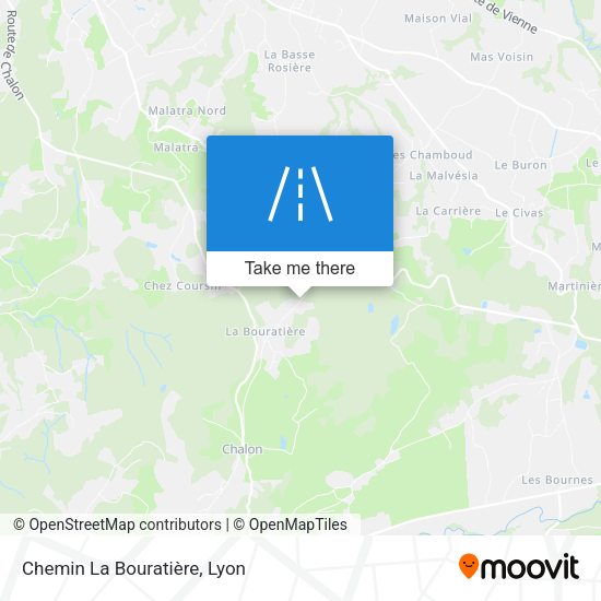Chemin La Bouratière map