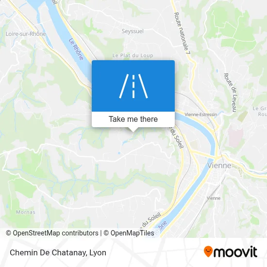 Chemin De Chatanay map