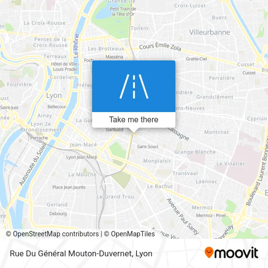 Rue Du Général Mouton-Duvernet map