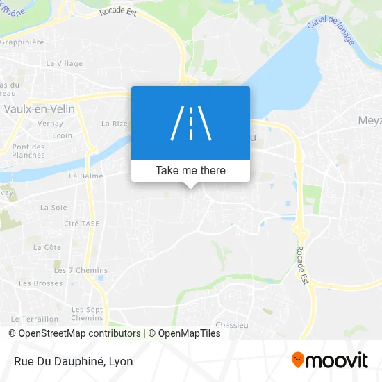 Rue Du Dauphiné map