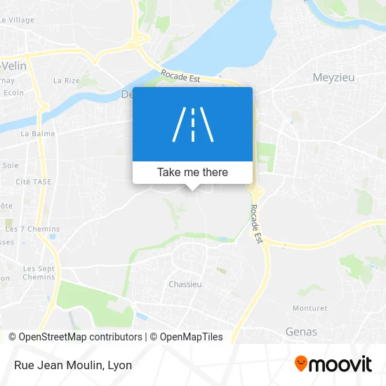 Rue Jean Moulin map