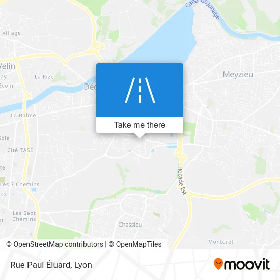 Rue Paul Éluard map