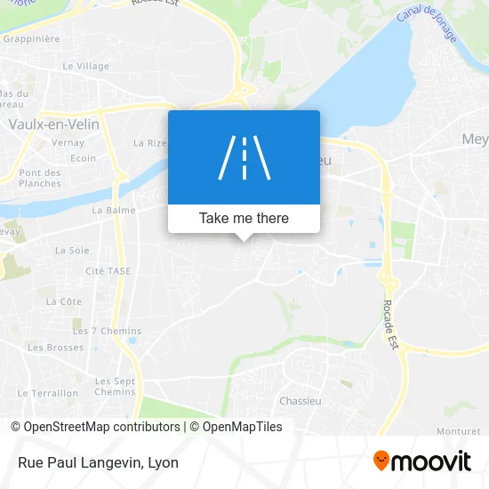 Rue Paul Langevin map