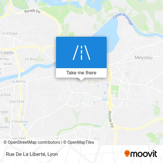 Rue De La Liberté map