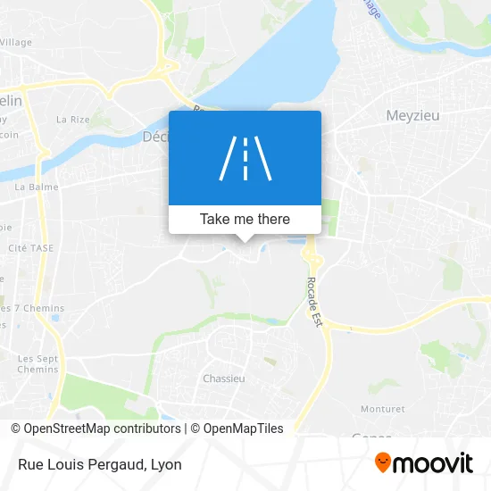 Rue Louis Pergaud map