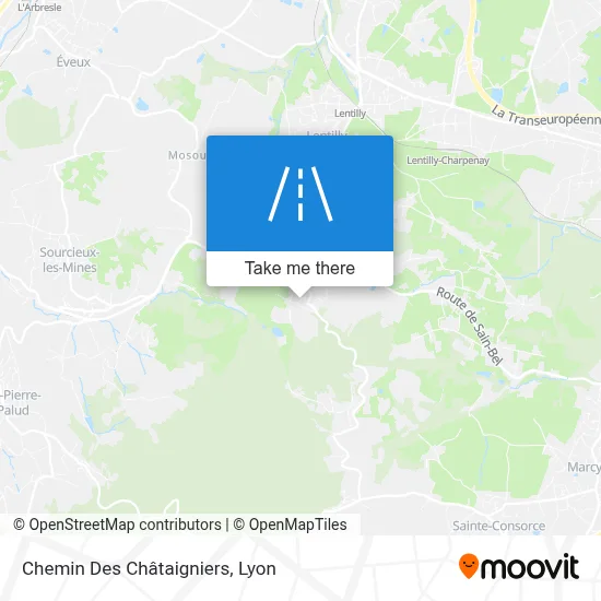 Chemin Des Châtaigniers map