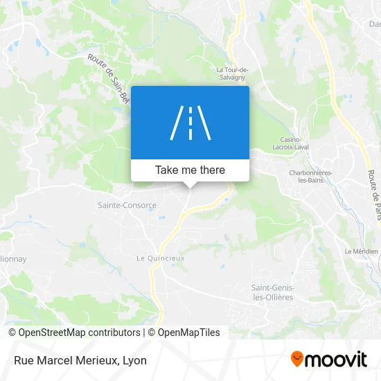Rue Marcel Merieux map