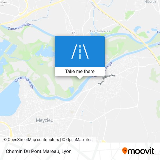 Chemin Du Pont Mareau map