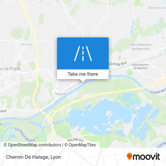 Chemin De Halage map