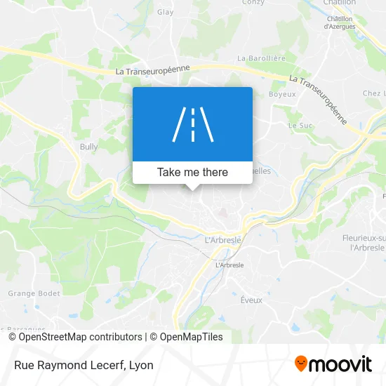 Rue Raymond Lecerf map