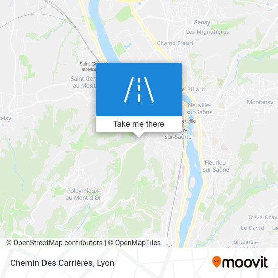 Chemin Des Carrières map
