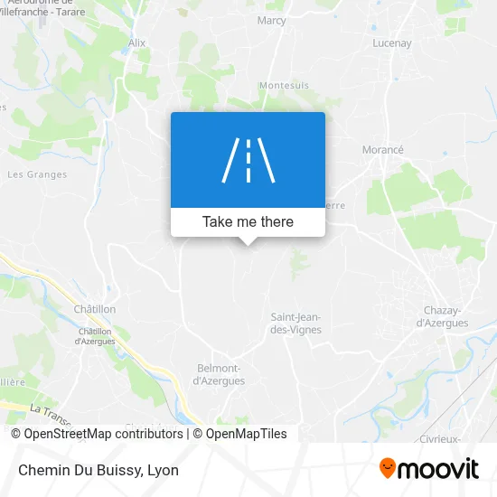 Chemin Du Buissy map