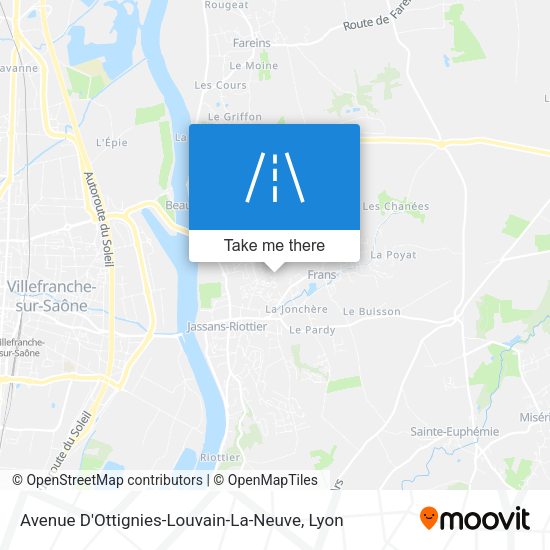 Avenue D'Ottignies-Louvain-La-Neuve map