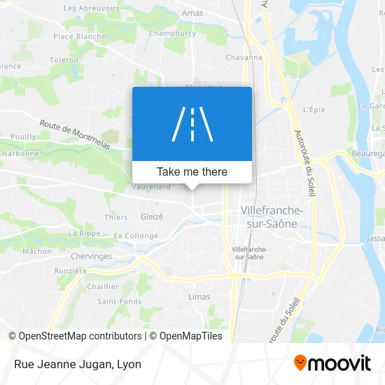 Rue Jeanne Jugan map