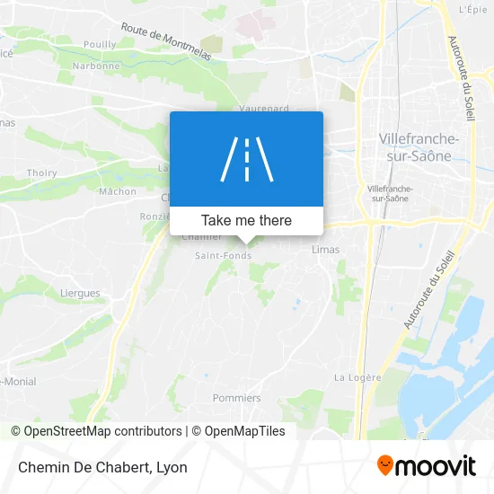 Mapa Chemin De Chabert