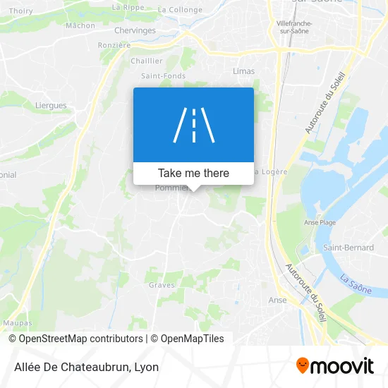 Allée De Chateaubrun map