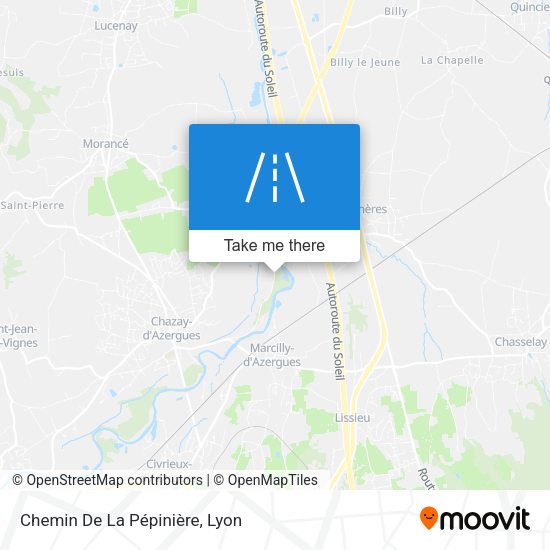 Chemin De La Pépinière map