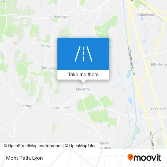 Chemin Du Mont map