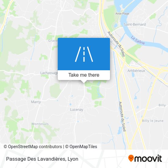 Passage Des Lavandières map