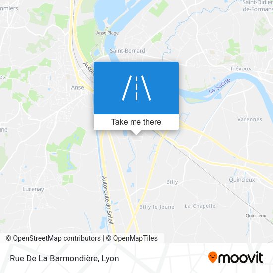Rue De La Barmondière map