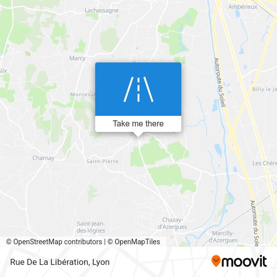 Rue De La Libération map
