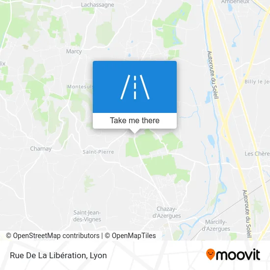 Rue De La Libération map