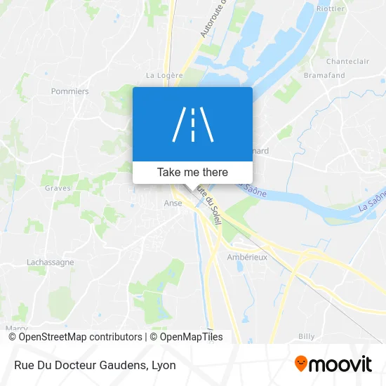 Rue Du Docteur Gaudens map