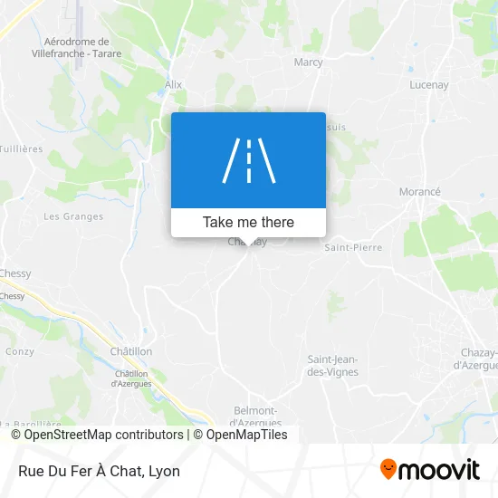 Rue Du Fer À Chat map