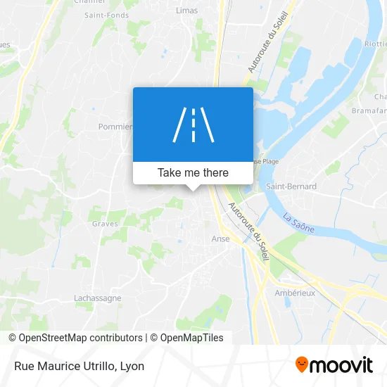 Rue Maurice Utrillo map