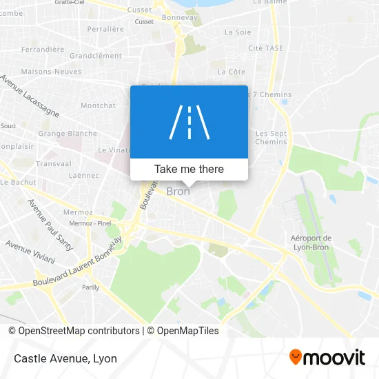 Avenue Du Château map