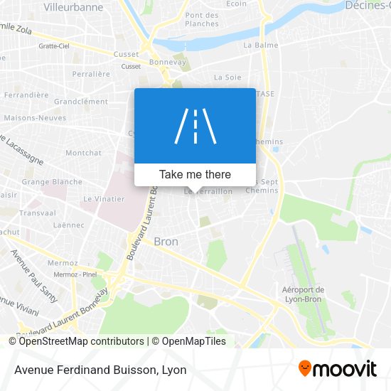 Avenue Ferdinand Buisson map