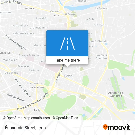 Rue De L'Économie map