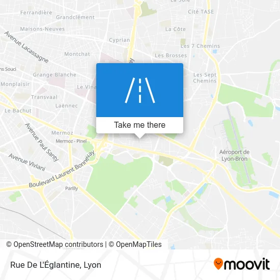 Rue De L'Églantine map